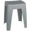 Wenko Badhocker Kumba Aus Kunststoff 47 Cm X 38 Cm X 32 Cm Grau -Badezimmerbedarf Geschäft 4008838234273 1068 S 01
