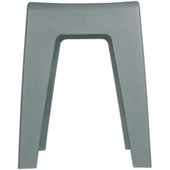 Wenko Badhocker Kumba Aus Kunststoff 47 Cm X 38 Cm X 32 Cm Grau -Badezimmerbedarf Geschäft 4008838234273 1068 S 03