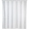 Wenko Anti-Schimmel Duschvorhang Uni Polyester 120 Cm X 200 Cm Weiß -Badezimmerbedarf Geschäft 4008838298046 1068 01