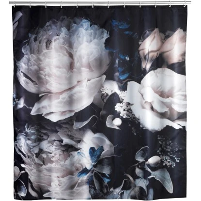 Wenko Anti-Schimmel Duschvorhang Peony Polyester 180 Cm X 200 Cm 3 Wenko Anti-Schimmel Duschvorhang Peony Polyester 180 Cm X 200 Cm