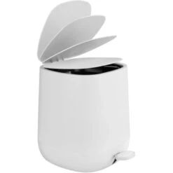 Wenko Treteimer Davos Weiß 5 L -Badezimmerbedarf Geschäft 4008838351086 1068 3