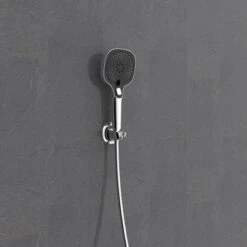 Wenko Duschkopfhalter Liberta Befestigen Ohne Bohren Chrom -Badezimmerbedarf Geschäft 4008838354087 1068 AB 03