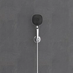 Wenko Duschkopfhalter Liberta Befestigen Ohne Bohren Chrom -Badezimmerbedarf Geschäft 4008838354087 1068 AB 04