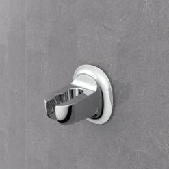 Wenko Duschkopfhalter Liberta Befestigen Ohne Bohren Chrom -Badezimmerbedarf Geschäft 4008838354087 1068 AB 05