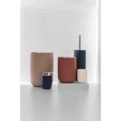 Wenko Schwingdeckeleimer Agropoli L Kosmetikeimer Mit Schwingdeckel 5,5 L Beige -Badezimmerbedarf Geschäft 4008838354834 1068 04