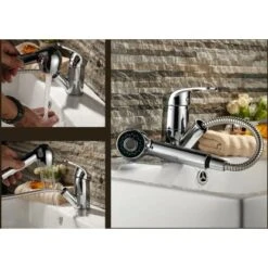 Wenko Ersatz-Geschirrbrause Wassereinsparung Ø 4,6 Cm Chrom -Badezimmerbedarf Geschäft 4008838363980 1068 A 01