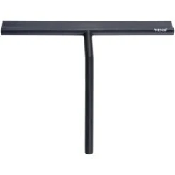 Wenko Badezimmerwischer Mola XXL Mit Breiter Wischfläche Aus Silikon Schwarz -Badezimmerbedarf Geschäft 4008838378083 1068 07