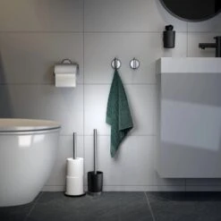 Tiger Toilettenpapierhalter Tune Mit Deckel Edelstahl Gebürstet-Schwarz -Badezimmerbedarf Geschäft 4008911326024 4621 4