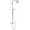 Hansgrohe Duschsystem Croma Select E 180 Mm Mit Thermostat Weiß-Chrom -Badezimmerbedarf Geschäft 4011097751726 2744 1