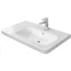 Duravit Möbelwaschbecken DuraStyle 80 Cm Weiß 1 Hahnloch Becken R -Badezimmerbedarf Geschäft 4021534894275 001