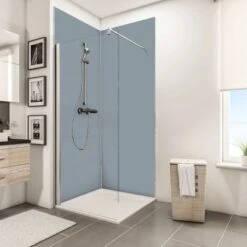 Schulte DecoDesign Duschrückwand Set Ecke Dekor Hellgrau -Badezimmerbedarf Geschäft 4060991007484 2053 7