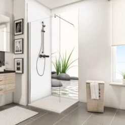 Schulte DecoDesign Duschrückwand "Zen Steine & Gras" 210 X 90 Cm -Badezimmerbedarf Geschäft 4060991007736 2053 7