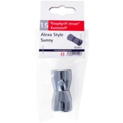 Schulte Knopfgriff Kunststoff Chrom Für Alexa Style Und Sunny -Badezimmerbedarf Geschäft 4060991015243 2053 5