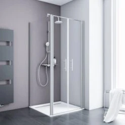 Schulte Alexa Style 2.0 Pendeltür Inklusive Seitenwand 80 X 90 X 192 Cm