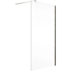 Schulte Walk In MasterClass Chromoptik Echtglas Klar Hell -Badezimmerbedarf Geschäft 4060991022708 2053 2