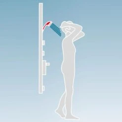 Schulte Dusch Master Rain Mit Thermostat Und Tellerkopfbrause -Badezimmerbedarf Geschäft 4060991035418 2053 3