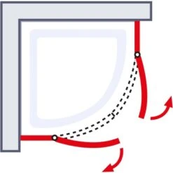 Schulte ExpressPlus Runddusche Garant 4-tlg. Alu-Natur Radius 55cm 12 Schulte ExpressPlus Runddusche Garant 4-tlg. Alu-Natur Radius 55cm -Badezimmerbedarf Geschäft 4060991038679 2053 6