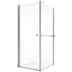 Schulte ExpressPlus Set Duschkabine Mit Drehtür Garant Mit Duschwanne 200x80 -Badezimmerbedarf Geschäft 4060991056222 2053 2