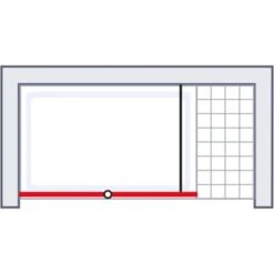 Schulte Alexa Style 2.0 Duschwand Walk In Loft 2-teilig BlackStyle 120 X 200cm -Badezimmerbedarf Geschäft 4060991056758 2053 6