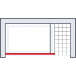 Schulte Alexa Style 2.0 Duschwand Walk In BlackStyle Atelier 1 Dekor 90 X 200cm -Badezimmerbedarf Geschäft 4060991056772 2053 6