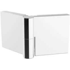 Schulte ExpressPlus Drehfalttür Eckeinstieg Garant 2.0 Chromoptik 200 Cm X 90 Cm -Badezimmerbedarf Geschäft 4060991076107 2053 CU 02