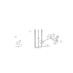 Baliv Dusch-Pendeltür DUK-90.61P 87-90 Cm X 195 Cm Chrom -Badezimmerbedarf Geschäft 4250312110959 S02 080720 L