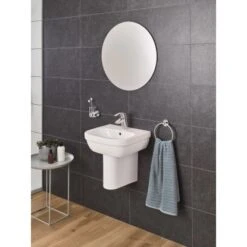 Grohe Handwaschbecken Euro Keramik Alpinweiß 45 Cm -Badezimmerbedarf Geschäft 428748 4250 02