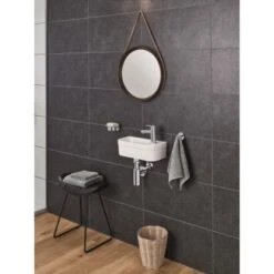 Grohe Handwaschbecken Euro Keramik PureGuard Alpinweiß 37 Cm -Badezimmerbedarf Geschäft 428807 4250 02
