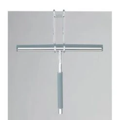 Wenko Badezimmerwischer Cave Edelstahl Rostfrei 21.5 X 26 Cm Glänzend -Badezimmerbedarf Geschäft 44503 sb freisteller de 02