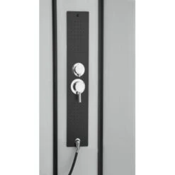 Sanotechnik Komplettduschkabine Sky 2 CL74 Schwarz -Badezimmerbedarf Geschäft 447531 4633 5