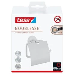 Tesa Toilettenpapierhalter Nooblesse Mit Deckel Edelstahloptik -Badezimmerbedarf Geschäft 450024 2009 2