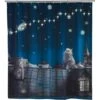 Wenko Duschvorhang Moon Cat LED 200 Cm X 180 Cm Polyester