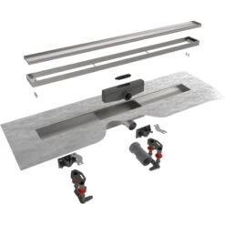 ESS Easy Drain Duschrinne 80 Cm Modulo M1-30 Mit Reduziertem TAF Rahmen