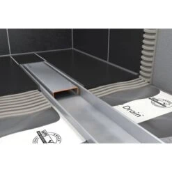 ESS Easy Drain Duschrinne Compact FF Zero 90 Cm Sperrwasserhöhe 30 Mm -Badezimmerbedarf Geschäft 4855136 4855144 4855151 b5