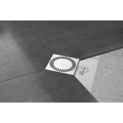 ESS Easy Drain Duschboard Aqua Brillant 120 X 110 Cm Komplettset -Badezimmerbedarf Geschäft 4855755 1709 b4