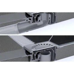 ESS Easy Drain Duschboard Aqua Brillant 120 X 110 Cm Komplettset -Badezimmerbedarf Geschäft 4855755 1709 b5