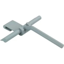 Wenko Badezimmerwischer Mola Silikon Grau -Badezimmerbedarf Geschäft 49478 sb freisteller de 04