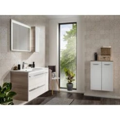 Fackelmann Marmor-Waschbecken 100 Cm Luxor Links -Badezimmerbedarf Geschäft 4 3254 79806 BeckenLuxor 2