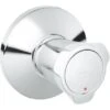 Grohe UP-Ventil Oberbau Costa Chrom Markierung Rot Mit Schubrosette -Badezimmerbedarf Geschäft 518013 4520 19855001