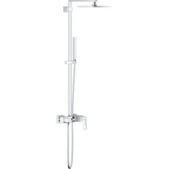 Grohe Duschsystem Mit Einhandmischer Euphoria Cube System 230 Chrom