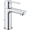 Grohe Einhand-Waschtischbatterie Lineare XS-Size Chrom Mit Zugstangen-Ablaufgarnitur -Badezimmerbedarf Geschäft 518447 4520 23790001