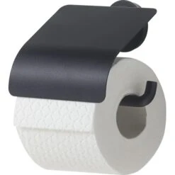 Tiger Toilettenpapierhalter Mit Deckel Urban Schwarz -Badezimmerbedarf Geschäft 52317 4621 4008911316063 1