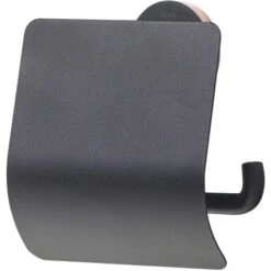 Tiger Toilettenpapierhalter Mit Deckel Urban Schwarz -Badezimmerbedarf Geschäft 52317 4621 4008911316063 6