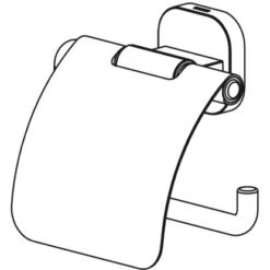 Tiger Toilettenpapierhalter Mit Deckel Ramos Edelstahl Gebürstet -Badezimmerbedarf Geschäft 53297 4621 4008911306095 3