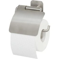 Tiger Toilettenpapierhalter Mit Deckel Colar Edelstahl Gebürstet -Badezimmerbedarf Geschäft 53340 4621 4008911314014 2