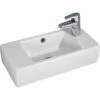 Pelipal Keramikwaschbecken Links 50 Cm Quickset 313 Weiß