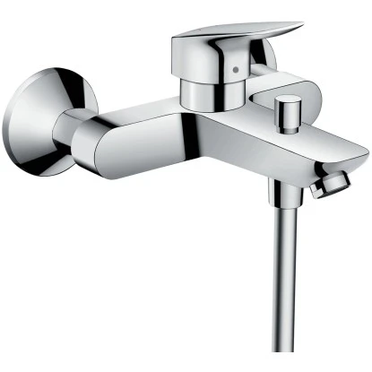 Hansgrohe Einhebel-Wannenarmatur Logis Aufputz Chrom 3 Hansgrohe Einhebel-Wannenarmatur Logis Aufputz Chrom