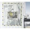 Spirella Duschvorhang Textil Riverdale Yellow-Black 180 Cm X 200 Cm -Badezimmerbedarf Geschäft 556410 2489 1