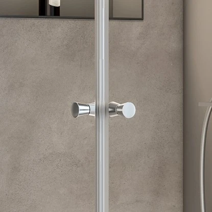 Schulte Eckeinstieg Mit Schiebetüren Sunny 180 Cm X 75-90 Cm Silber Klarglas 6 Schulte Eckeinstieg Mit Schiebetüren Sunny 180 Cm X 75-90 Cm Silber Klarglas – Bild 4