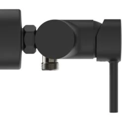 Ideal Standard Brausearmatur Ceraline AP Silk Black -Badezimmerbedarf Geschäft 606044 4650 2